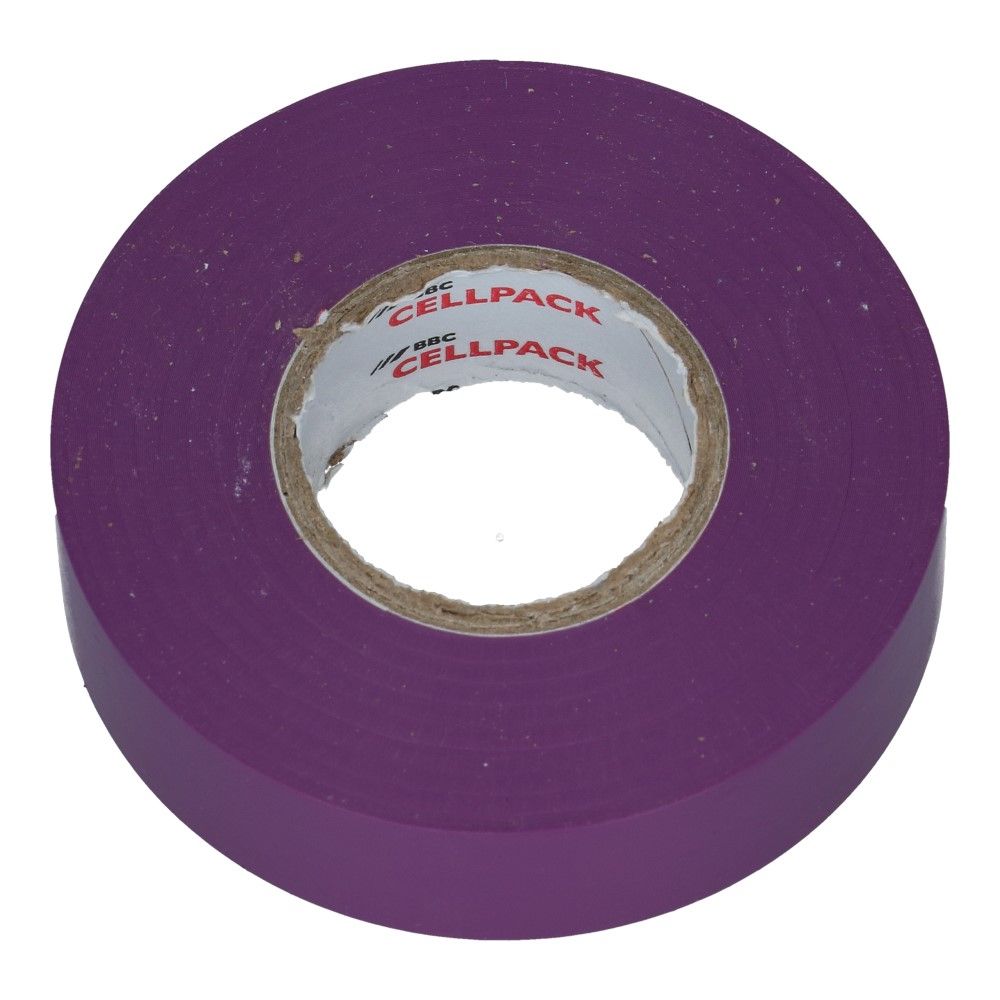 Extra sterk violet PVC Isolatietape 19mm - 20 meter