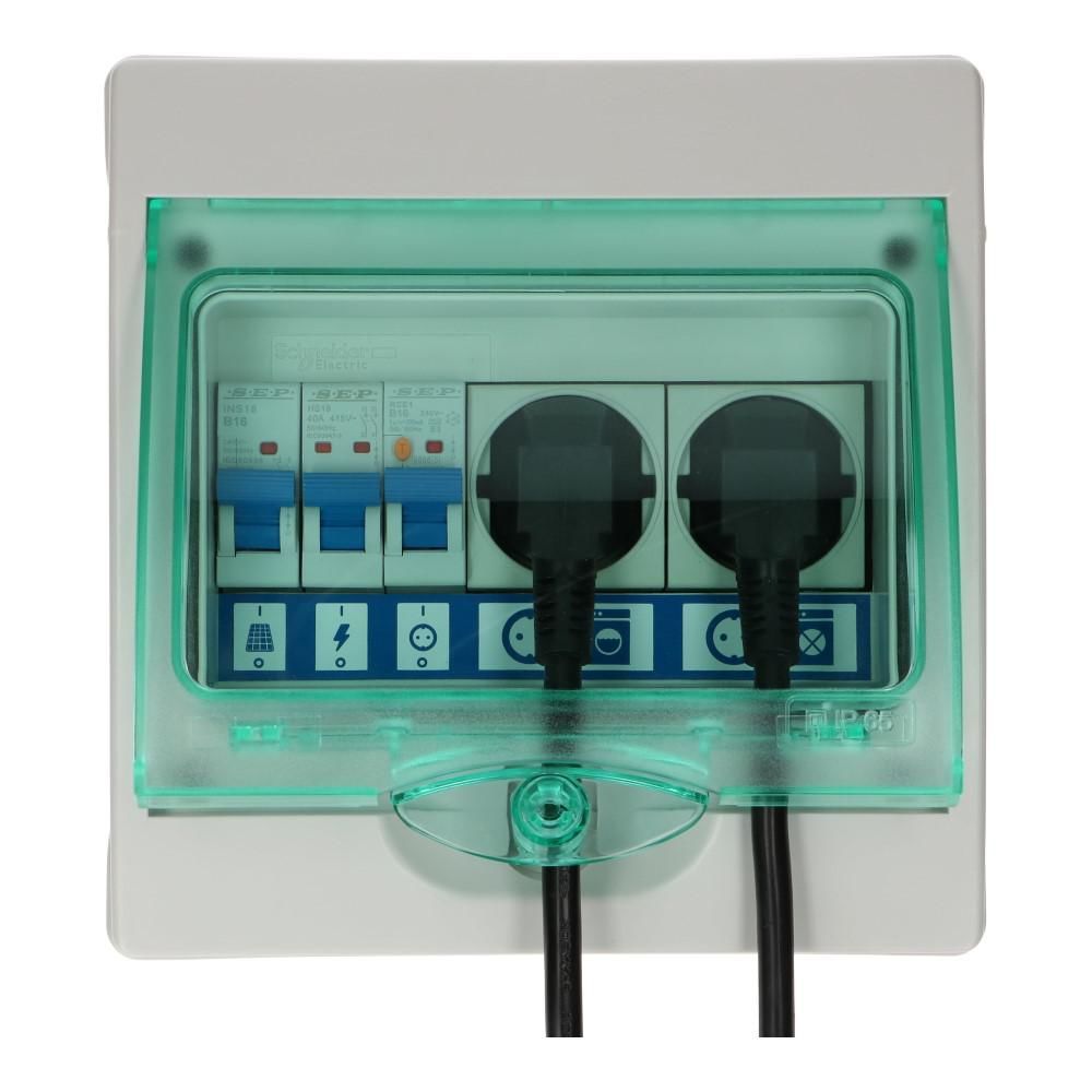 PV verdeler Greenline 2xwcd Installatieautomaat 16A