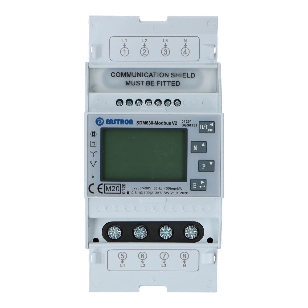 kWh meter 3 fase MULTI 10/100A Modbus MID Factureerbaar Imp/Exp