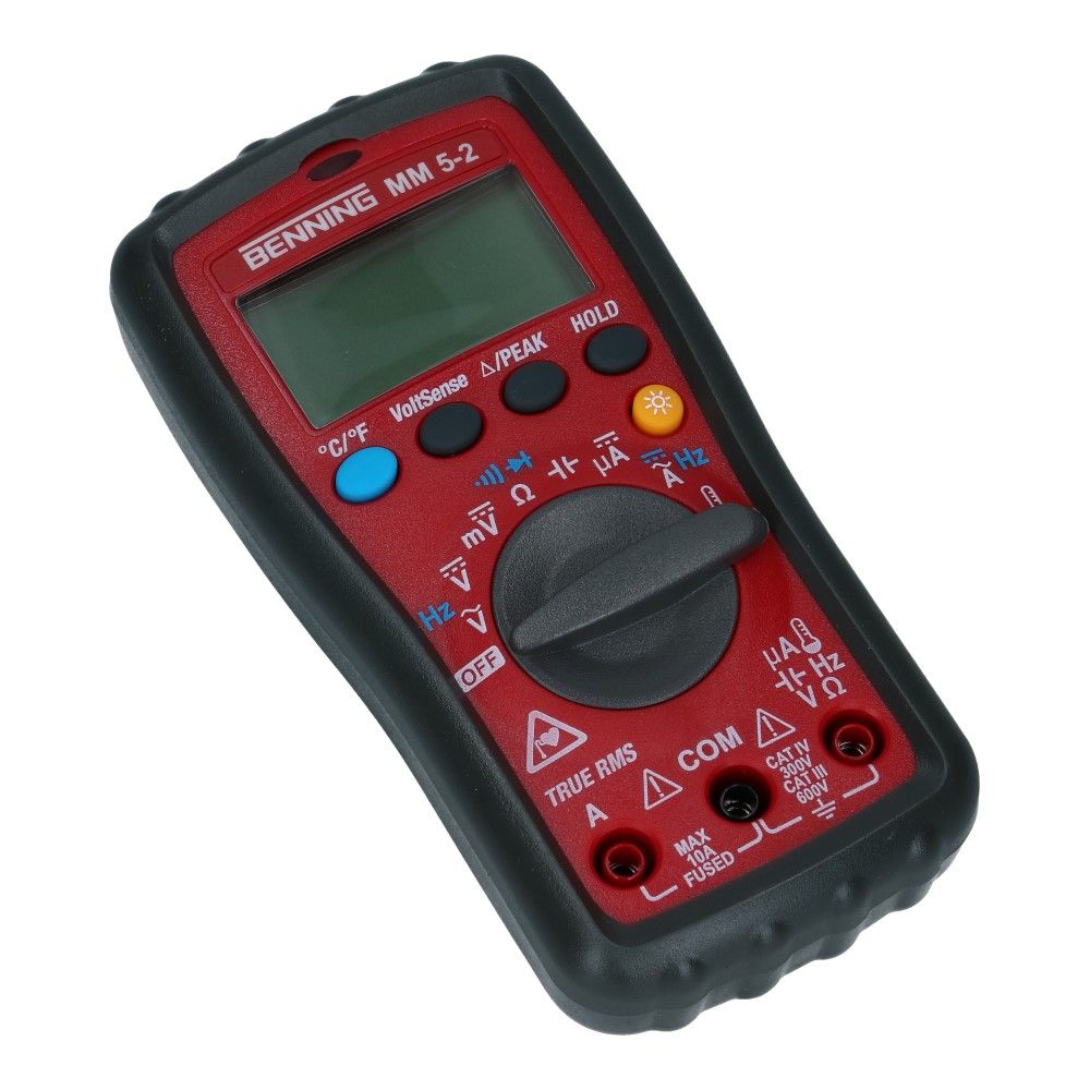 Digitale multimeter MM 5-2 True RMS 0.1mV-600V AC/DC