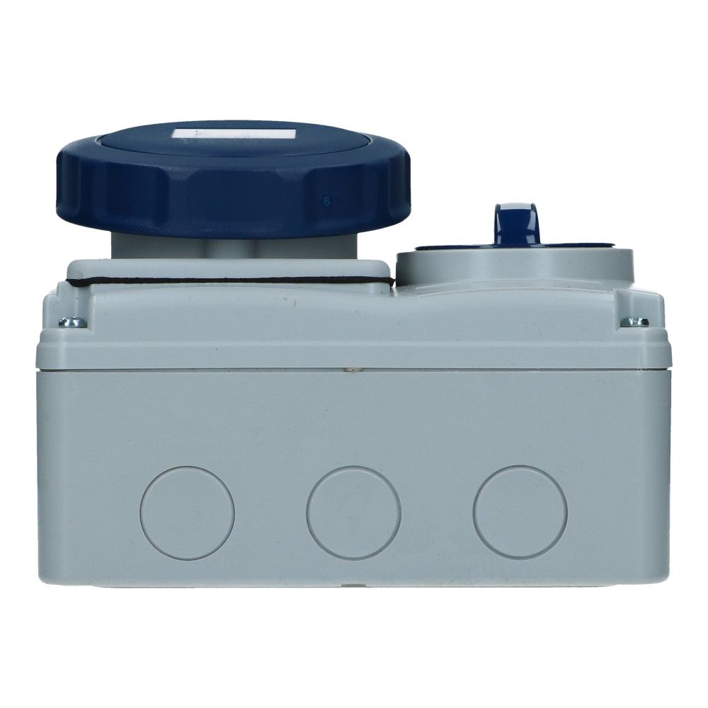 CEE schakel female 3 polig 6H 32A IP67 opbouw wcd 220-240VAC