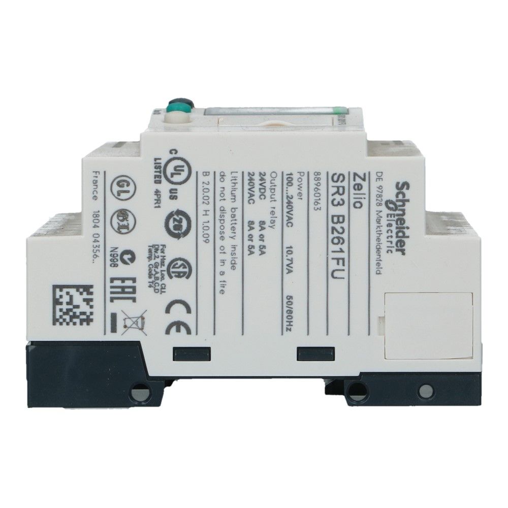 Zelio PLC met klok 26I-O 16in 10uit met scherm 100-240VAC