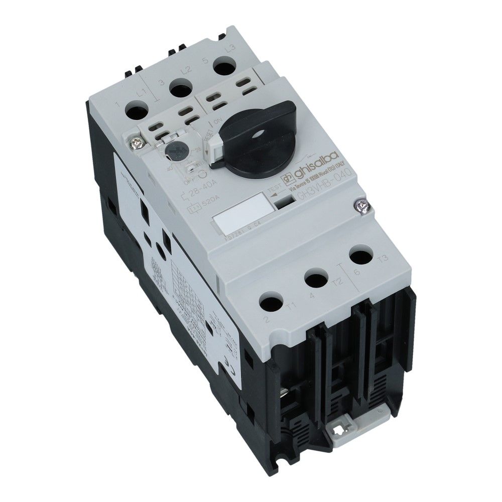 28-40A Motorbeveiligingsschakelaar 415VAC 50kA