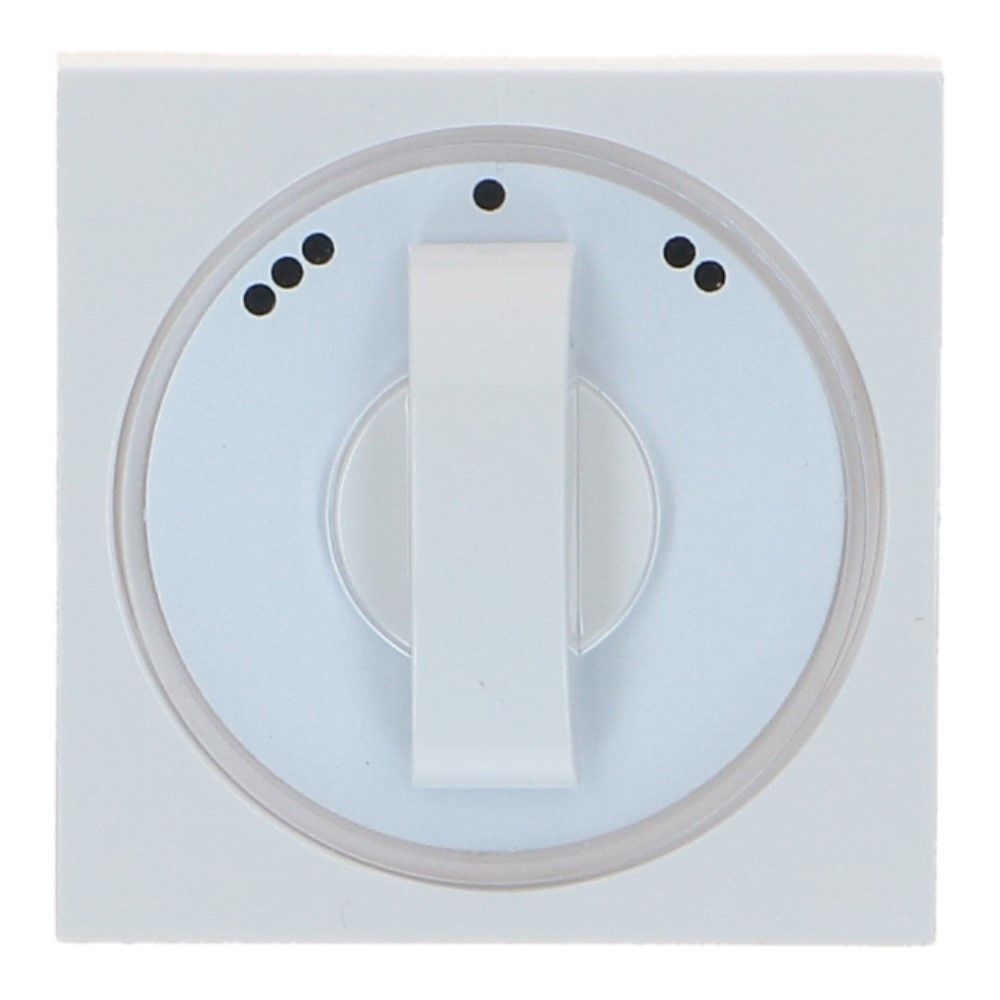 GIRA Systeem 55 Afdekking 3 standen schakelaar ventilator Zuiver wit
