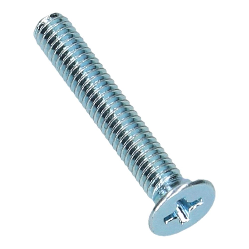 Metaalschroef Din 965 M4X25 Platkop PH2 - 200 stuks