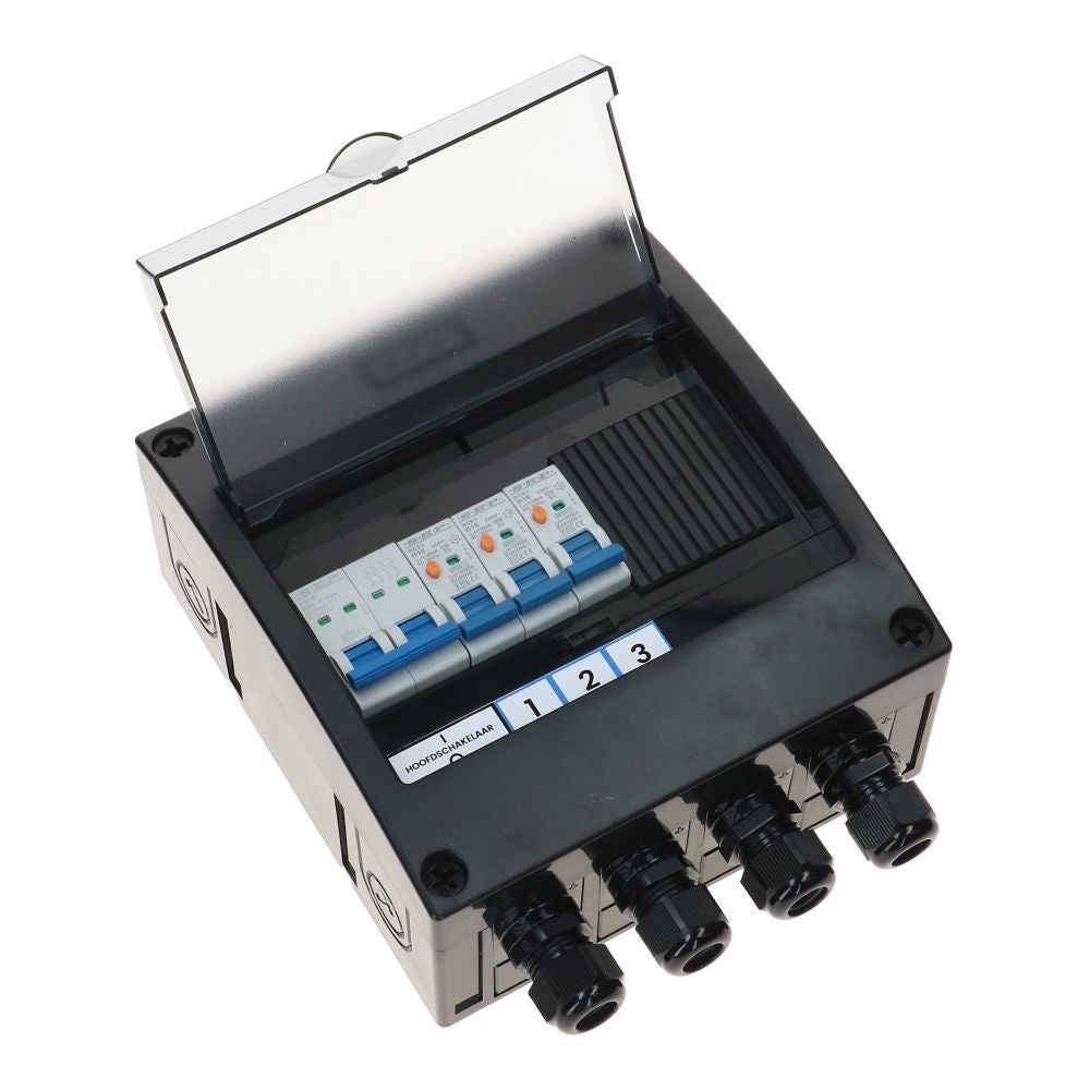 Zinvolt 3 fase verdeler 3 groepen