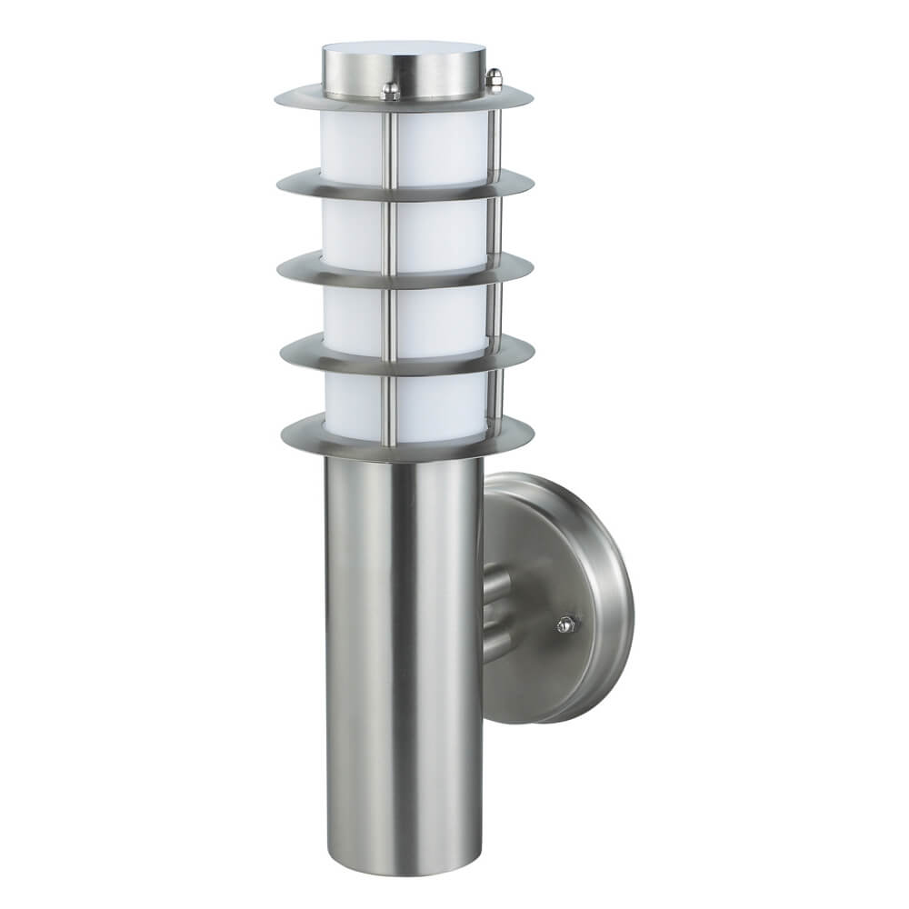 Buiten wandlamp 35cm RVS E27 230V max 60W IP44 Ladin-2