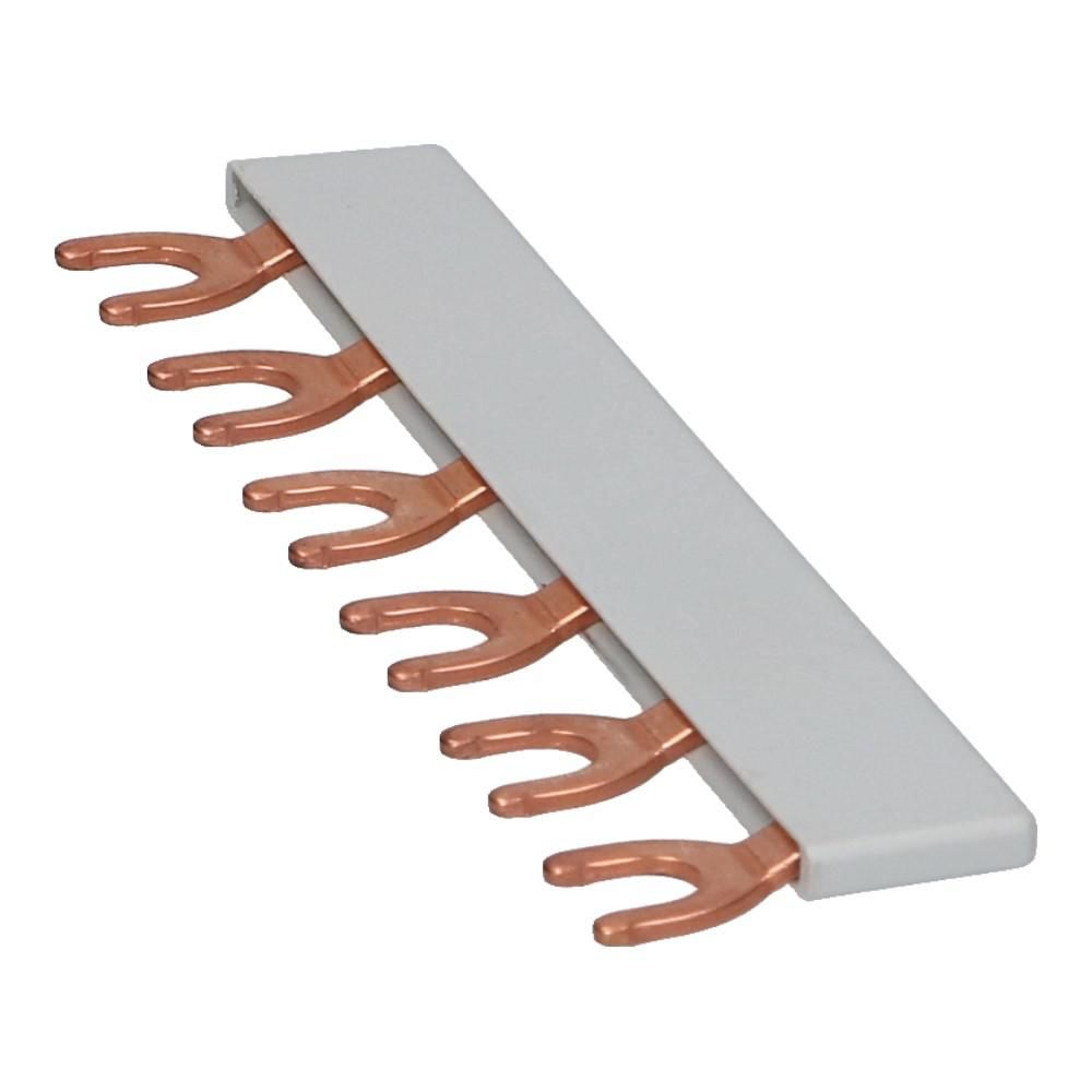 Kam vork M6 grijs 1 fase 6 pole 17.8mm