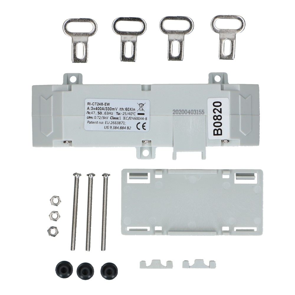 3 fase stroomkringtrafo 400A 330mV 248