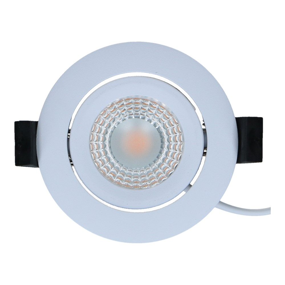 LED spot wit IP65 5W 450lm 2700k 84mm kantelbaar dimbaar
