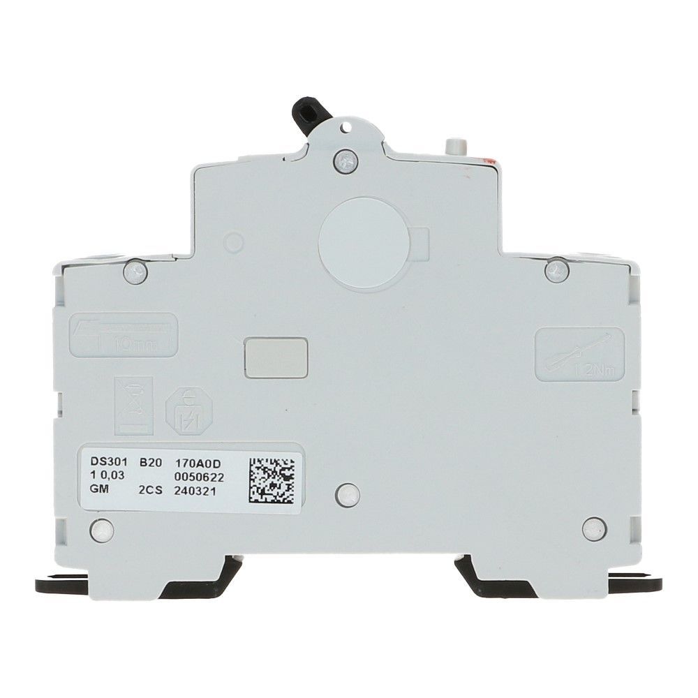 ABB Aardlekautomaat B20 1 polig + nul 30mA 6kA