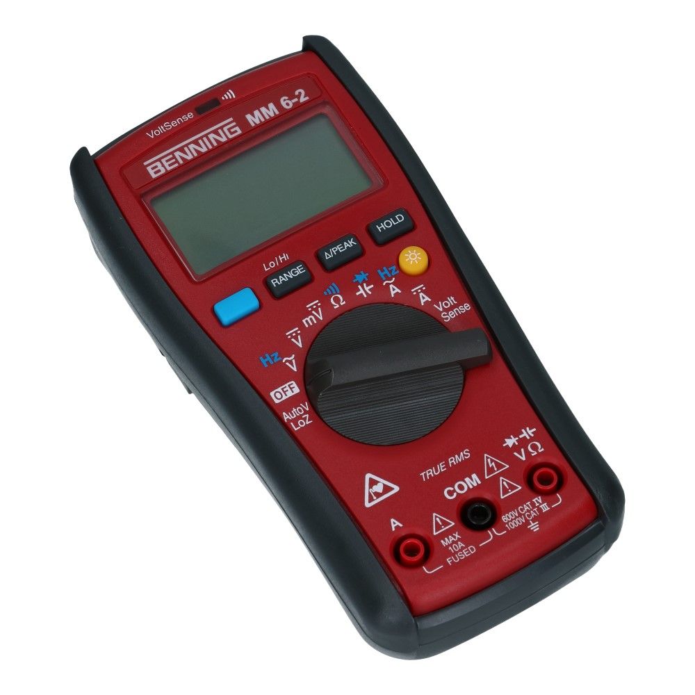 Digitale multimeter MM 6-2 True RMS 0.1mV-1000V AC/DC