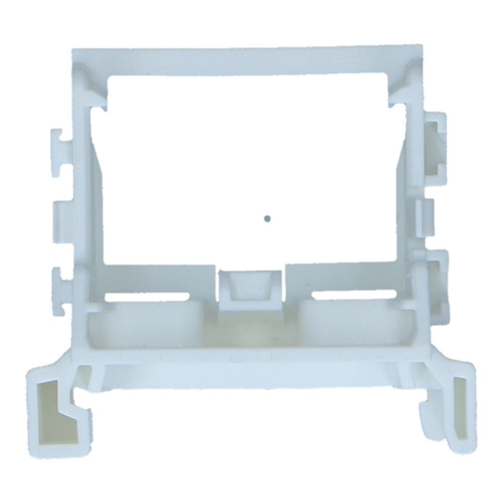 Bevestigingsadapter voor 10-voudig voor 0.14-4mm² soepel en massief wit