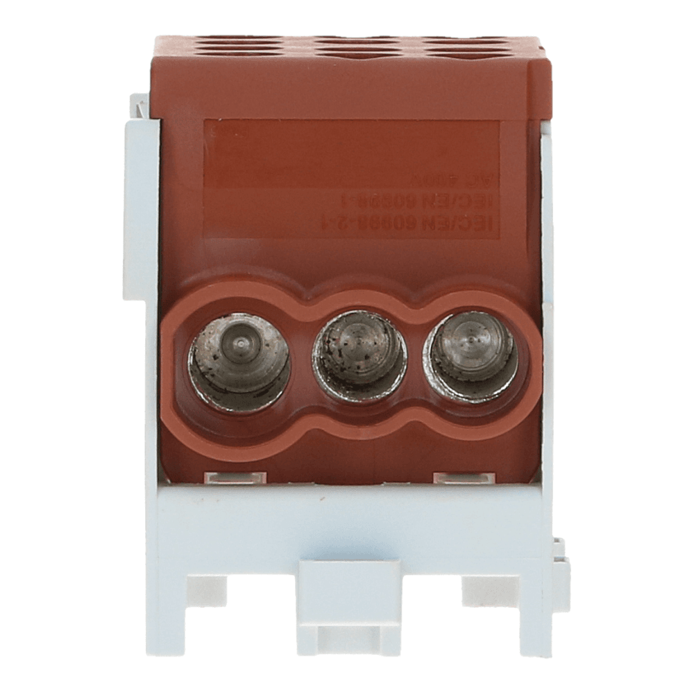 HLAK Hoofdkabel aftakklem 1x25mm² 2x16mm²  bruin
