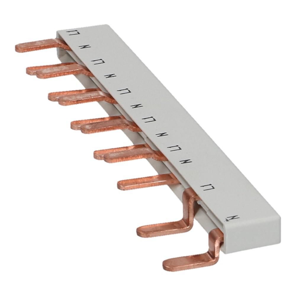 Kam pin grijs 2 fase 12 pole 2x17.8mm, 10x9mm offset 5mm