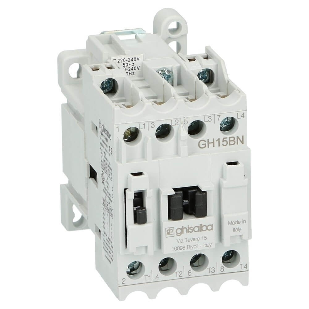 3 polig 25A/AC-1 magneetschakelaar 4kW/AC-3 Gh15bn.3.01