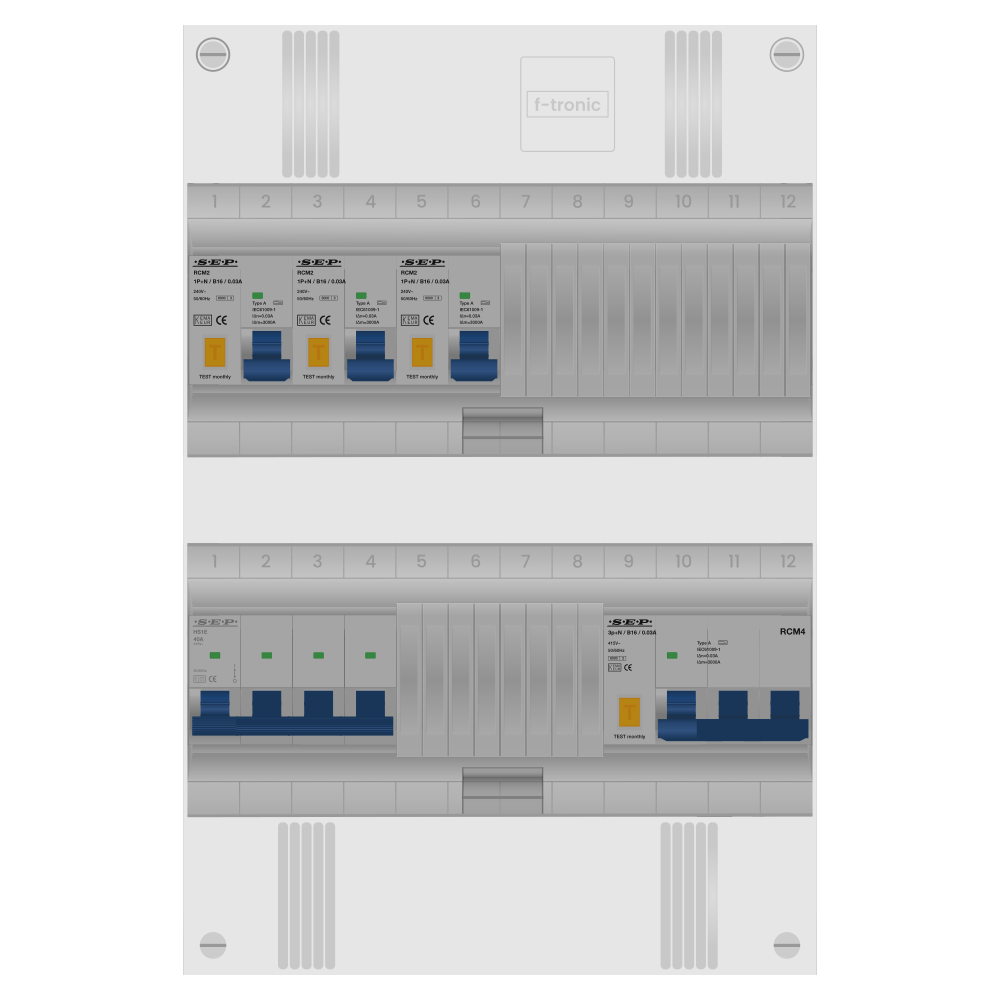 SEP Pro Groepenkast 3 fase 3 alamat + kracht