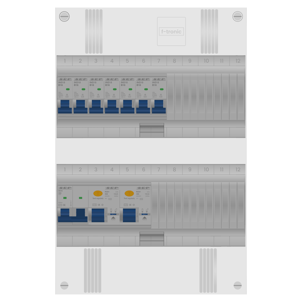 SEP Pro Groepenkast PV-ready 63A 1 fase 7 groepen