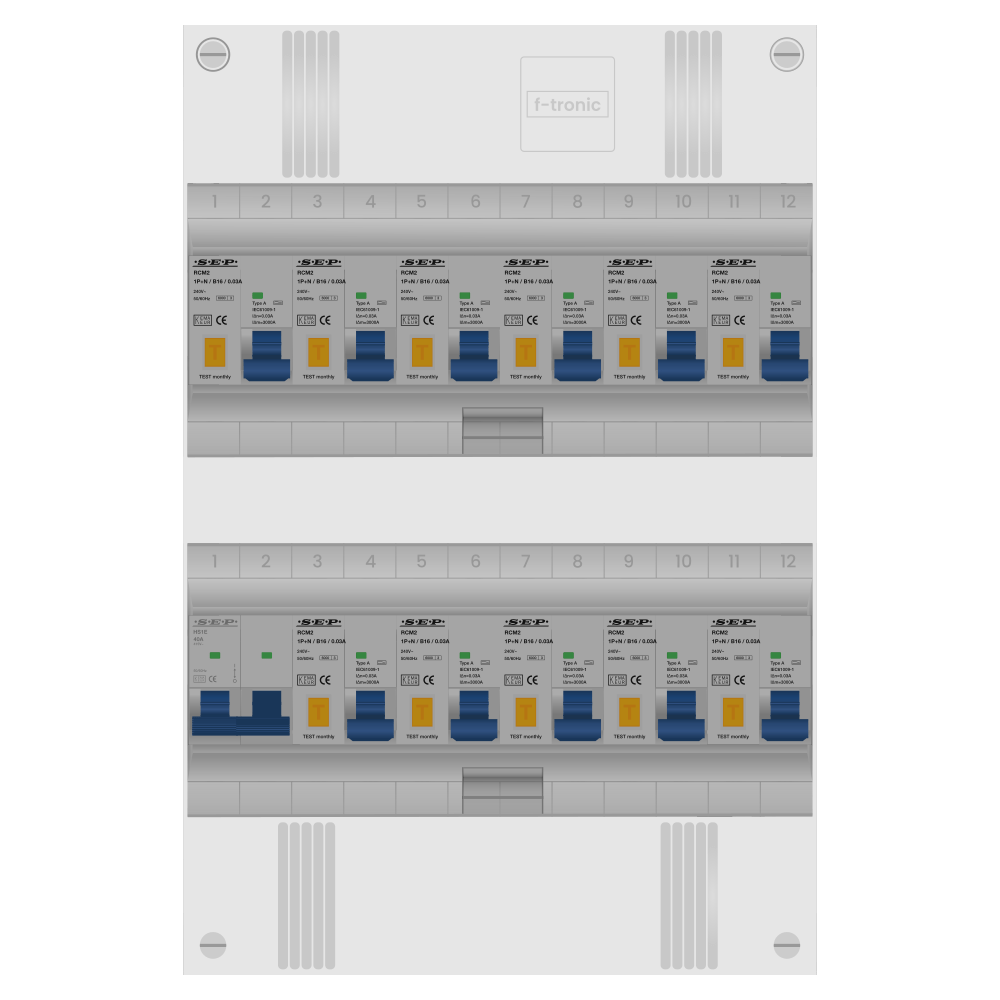 SEP Pro Groepenkast PV-ready 63A 1 fase 11 alamat