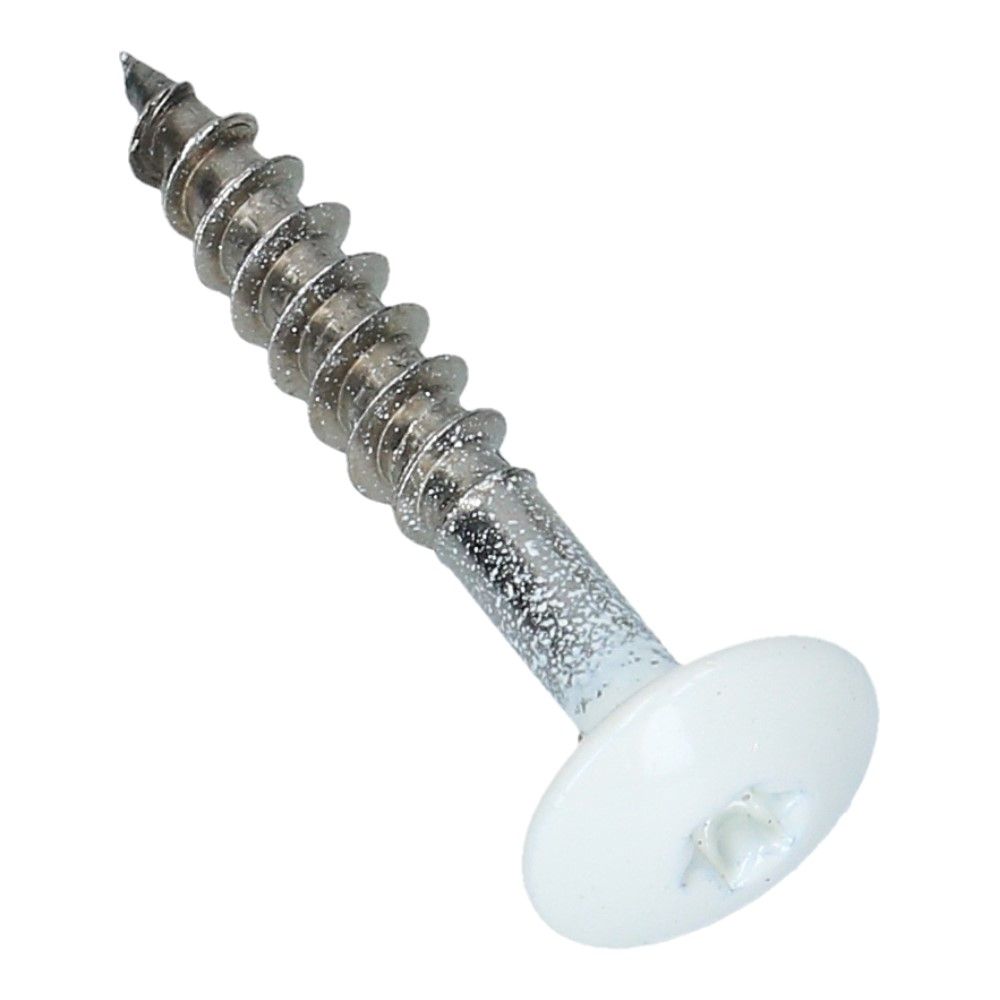 Kleurkopschroef 4.8x32 Torx 20 RAL9010 - 100 stuks