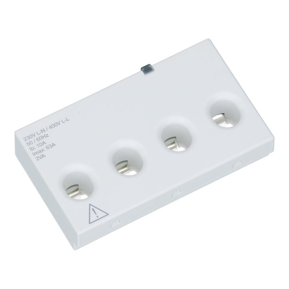 Acti9 PowerTag 3 polig + nul bovenmontage pitch 18mm