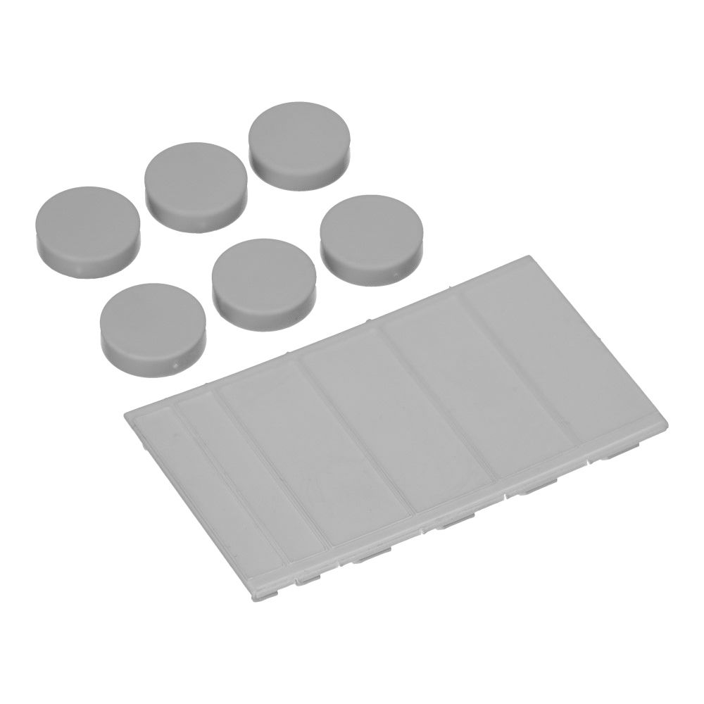 Ledige kast 18 modules IP65 289x432x160mm