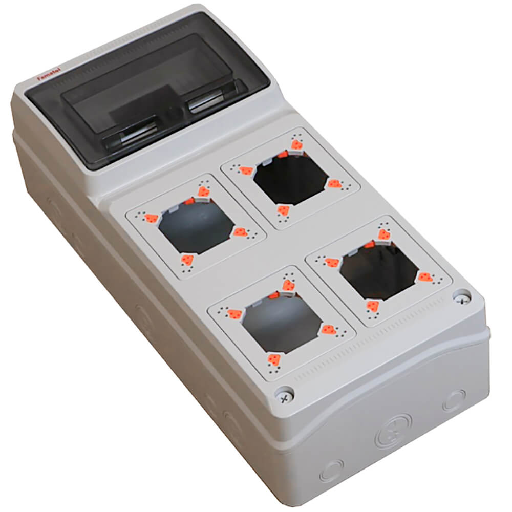 Ledige kast 8 Modules 4 Gaten Acqua combi