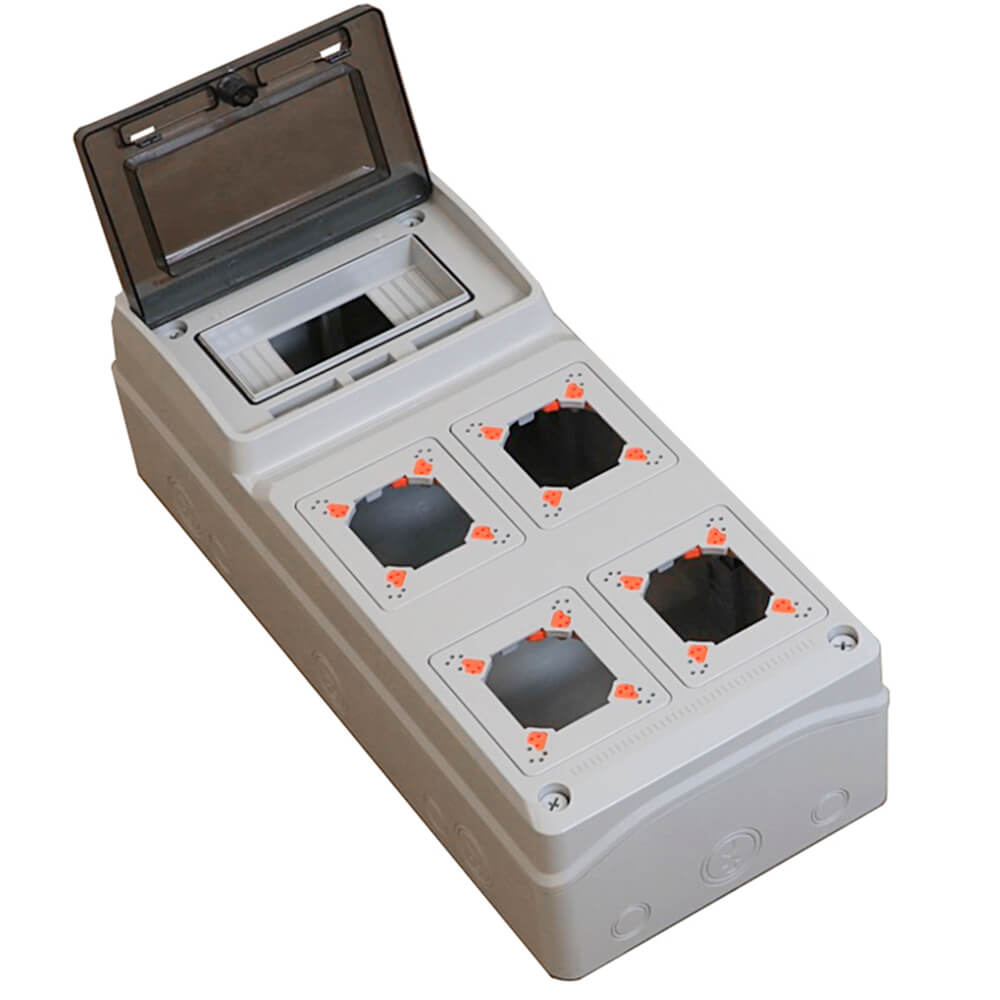 Ledige kast 8 Modules 4 Gaten Acqua combi