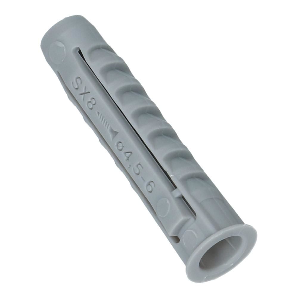 Nylon plug SX met rand 8x40mm - 100 stuks