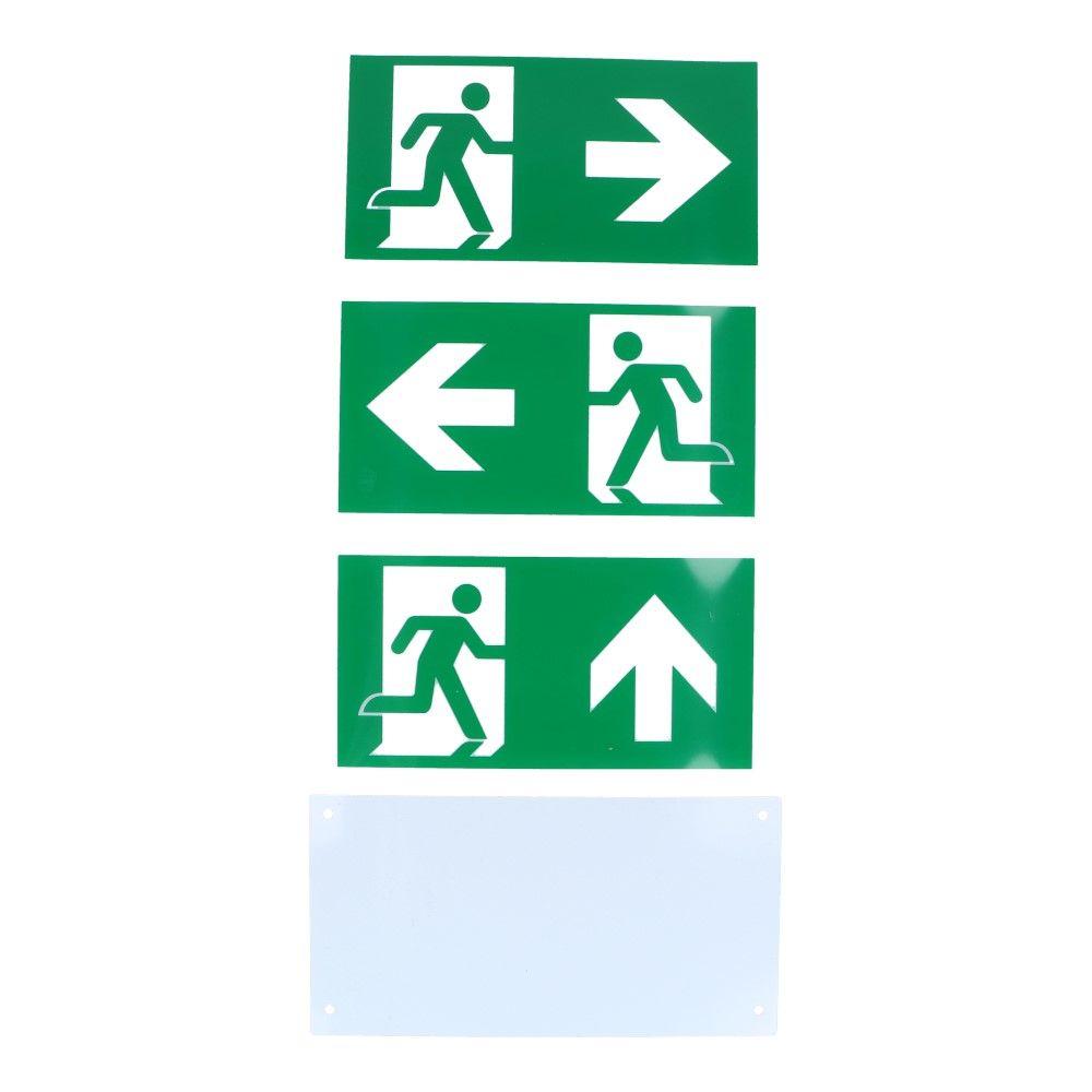 Noodverlichting inbouw IP20 LED met 3 pictogrammen