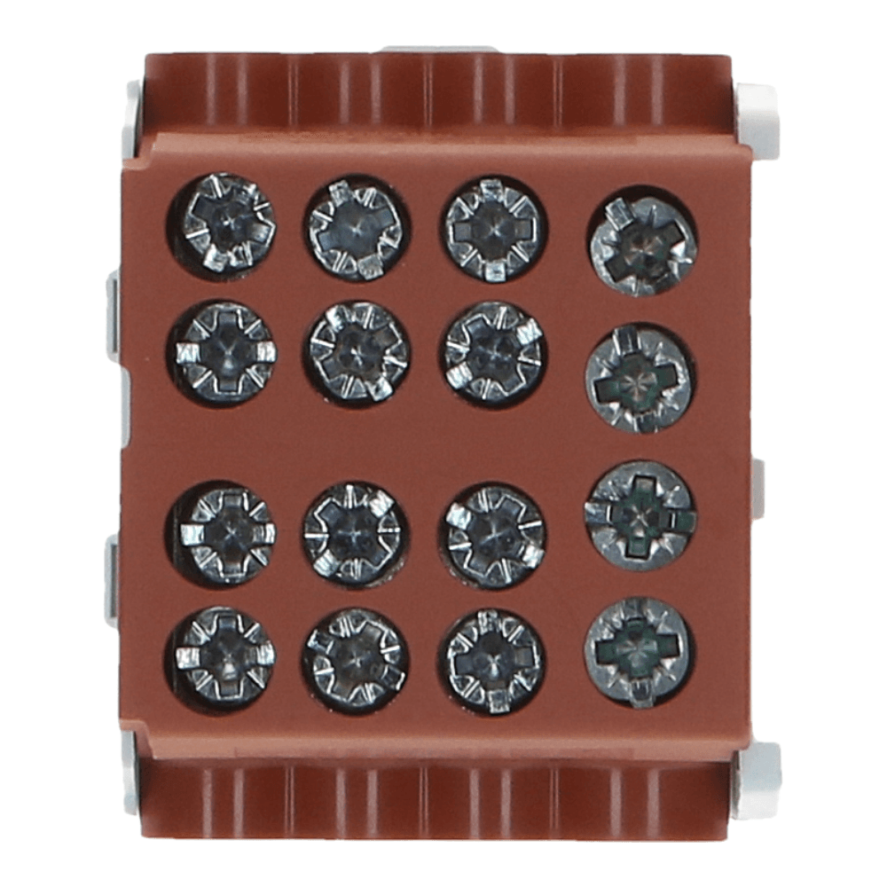 HLAK Hoofdkabel aftakklem 1x25mm² 3x16mm²  bruin