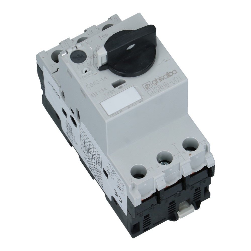 0.63-1A Motorbeveiligingsschakelaar 415VAC 100kA