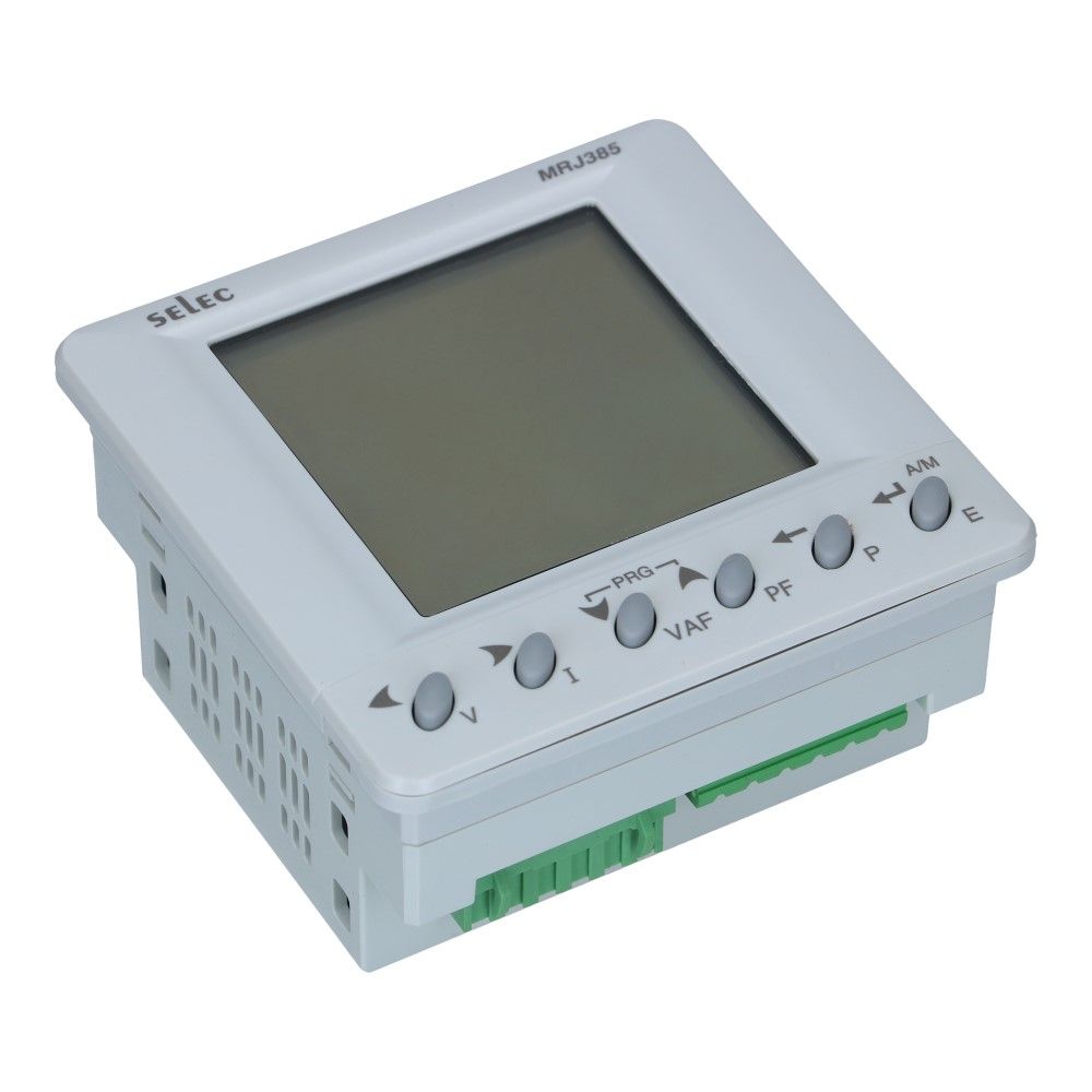 Multi-Function paneelmeter met rj45 voor trafo