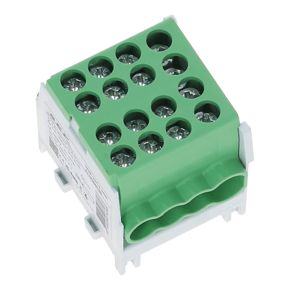 HLAK Hoofdkabel aftakklem 1x25mm² 3x16mm²  groen