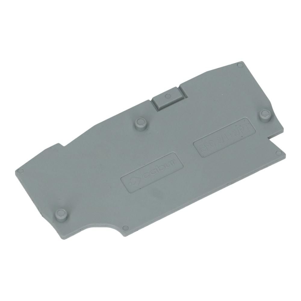 Eindsectie voor EFC 2.5mm² 3 aansluitingen grijs