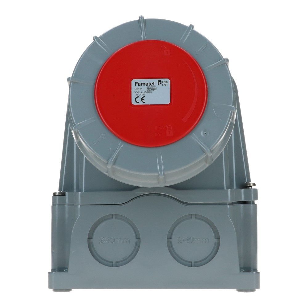 CEE female 5 polig 6H 125A IP67 wcd 380-415VAC