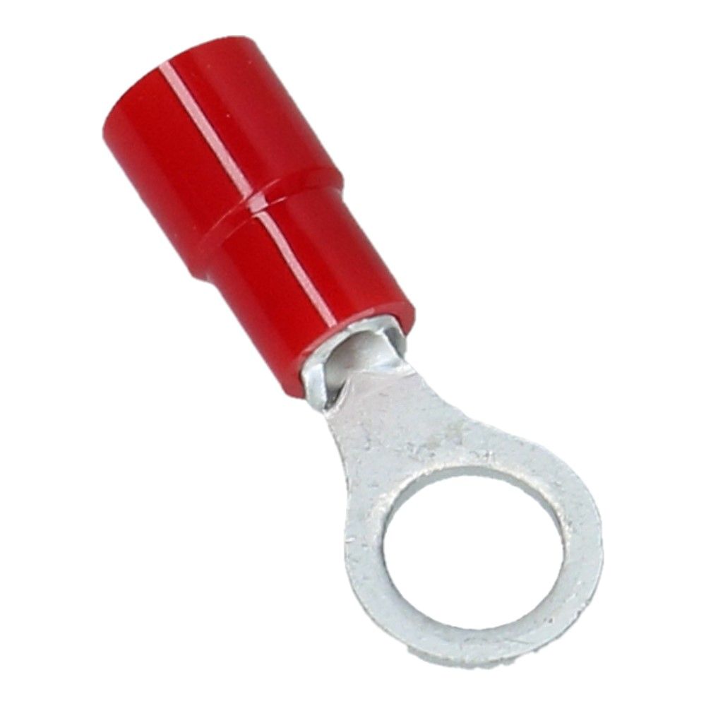 Ringkabelschoen Gat 5.3mm L-8mm Rood - 100 stuks