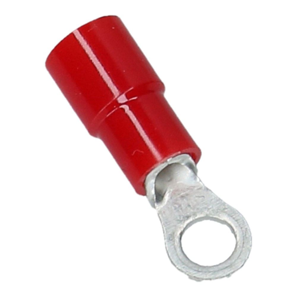 Ringkabelschoen Gat 3.2mm L-5.5mm Rood - 100 stuks