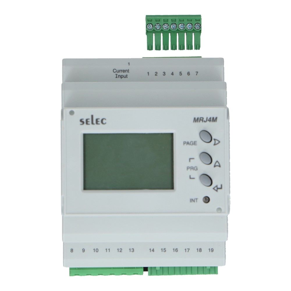 Multi-Function dinrail meter met rj45 voor trafo