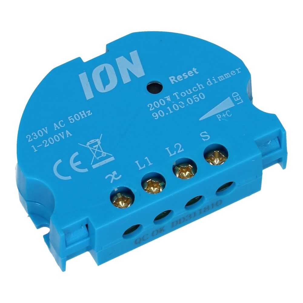 Inbouwsokkel dimmer touch bediening LED 0.3-200Watt
