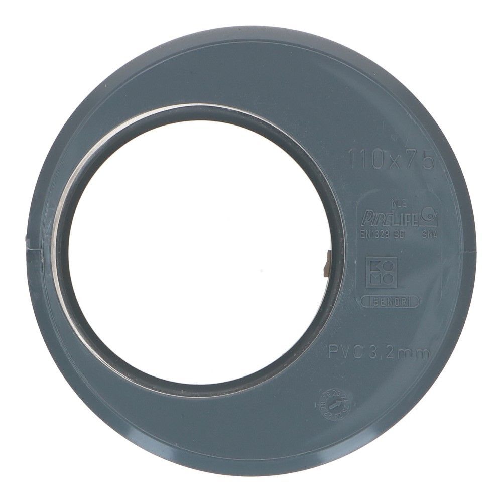 Lijm Verloopring excentrisch 110x75mm