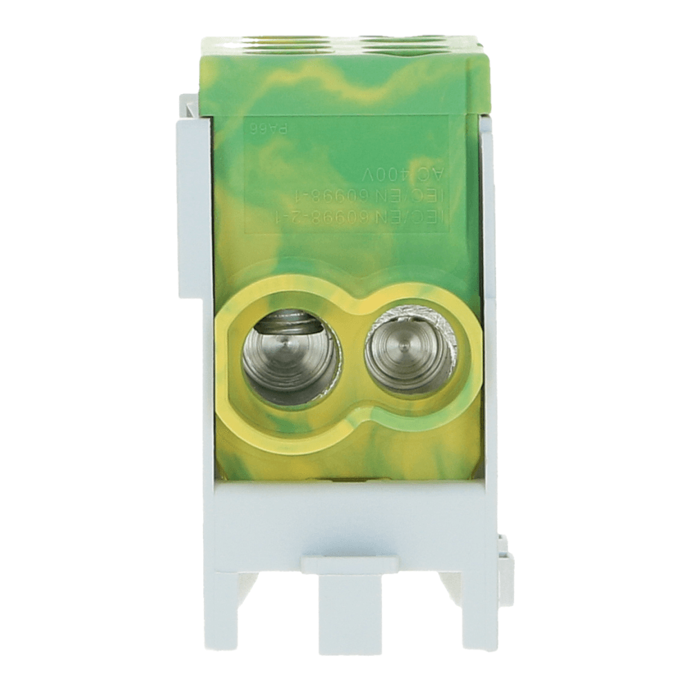 HLAK Hoofdkabel aftakklem 1x25mm² 1x16mm²  geel/groen
