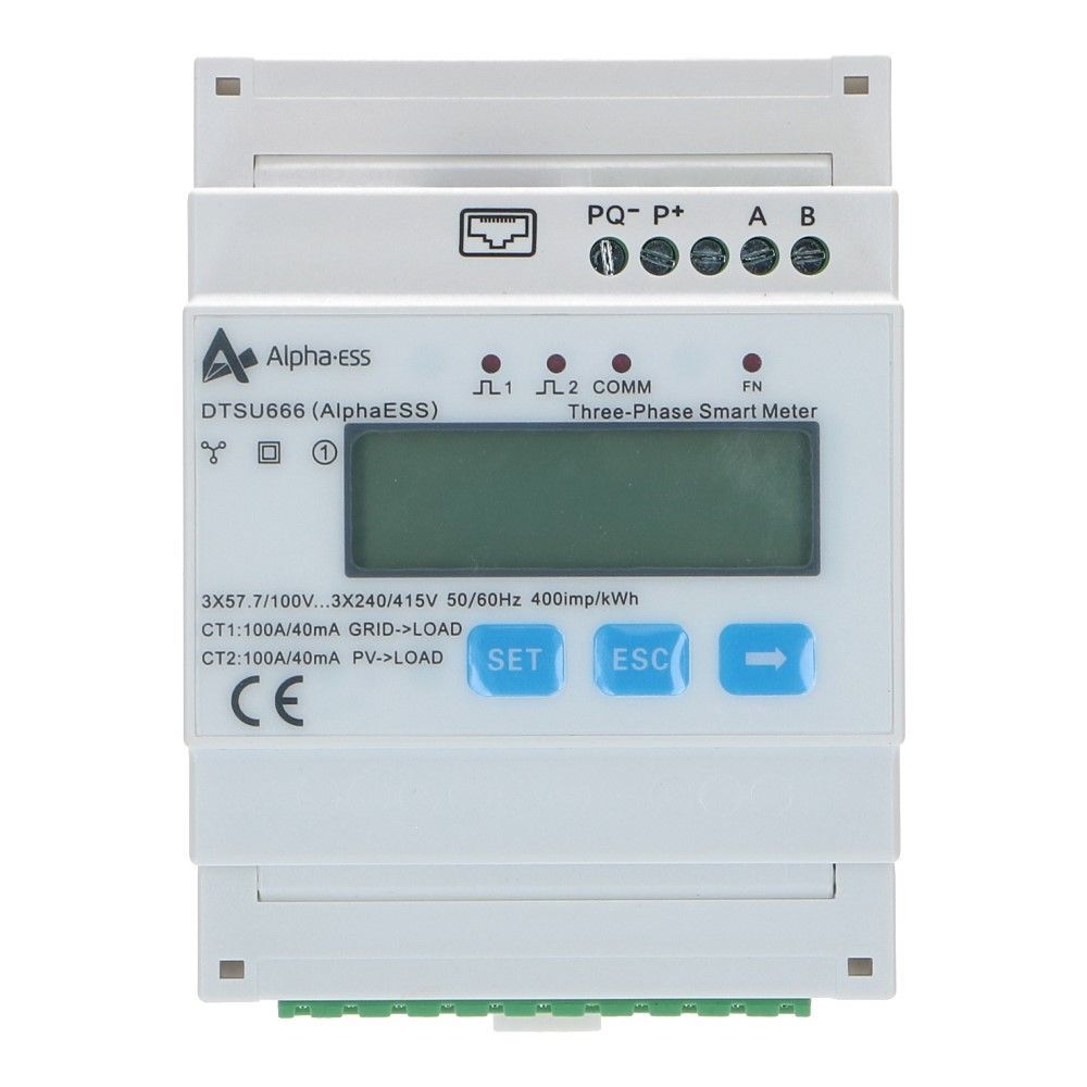 AlphaESS kWh meter DTSU 6CT100A
