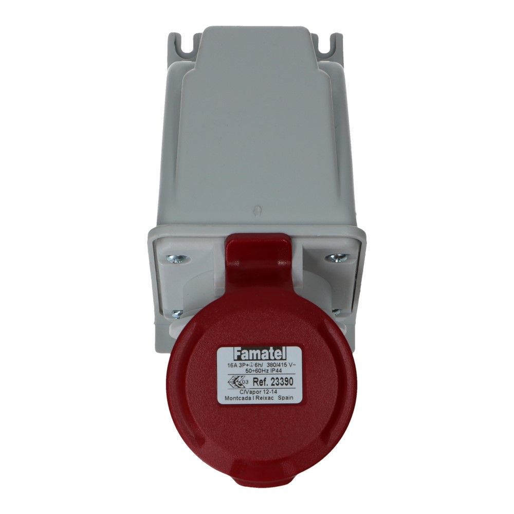 CEE female 4 polig 6H 16A IP44 wcd 380-415VAC