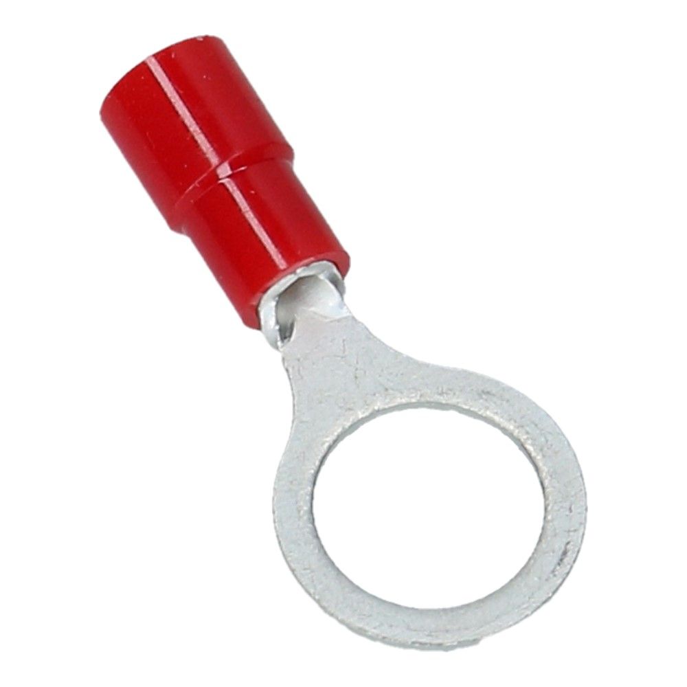 Ringkabelschoen Gat 8.4mm L-12mm Rood - 100 stuks