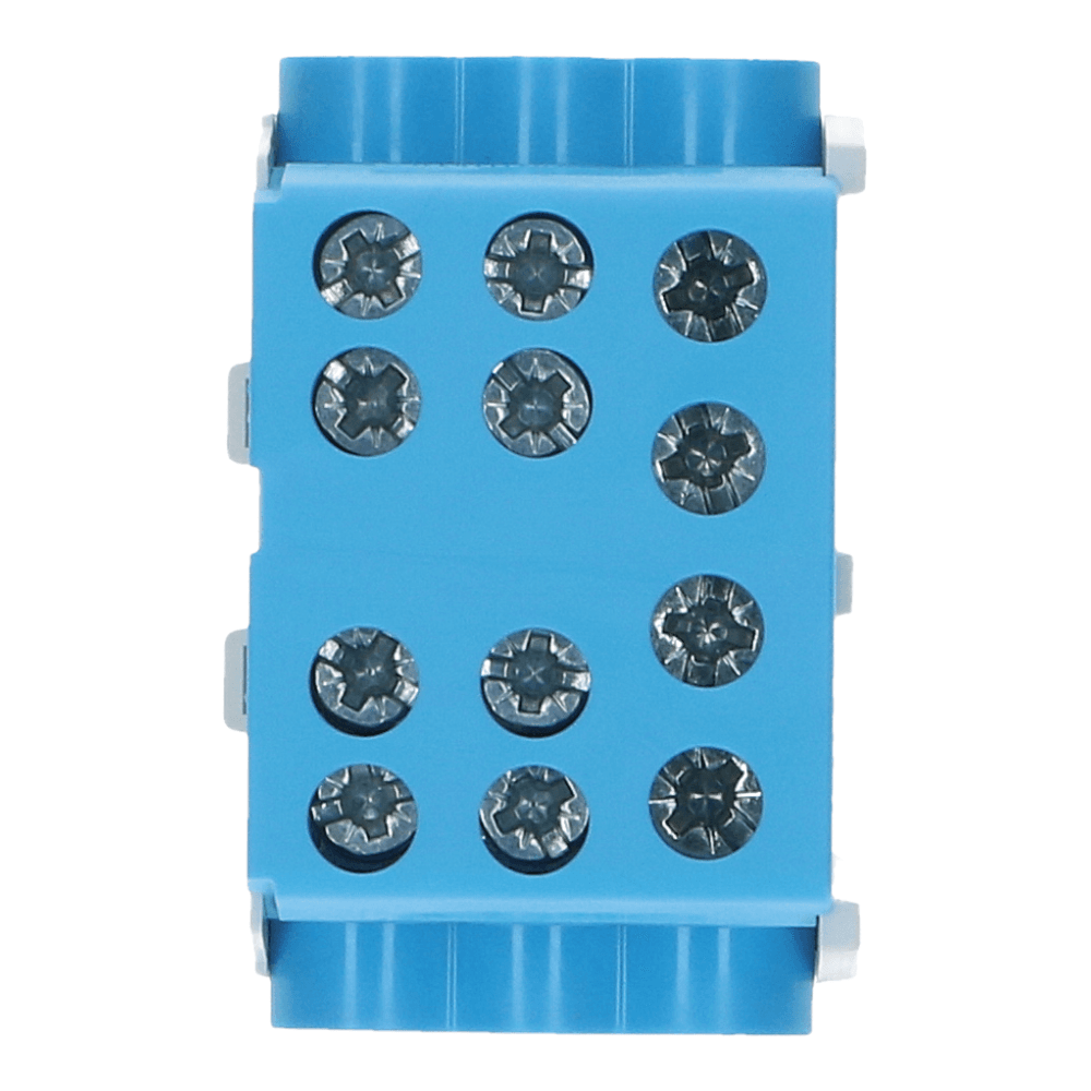 HLAK Hoofdkabel aftakklem 1x35mm²/2x25mm² blauw