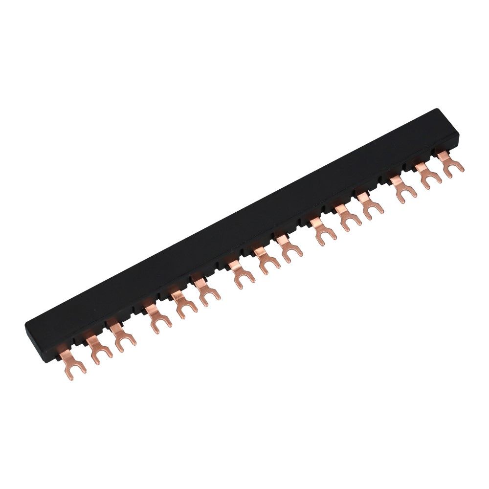Kamrail vork 3 fase 15 poles tbv motorbeveiliging