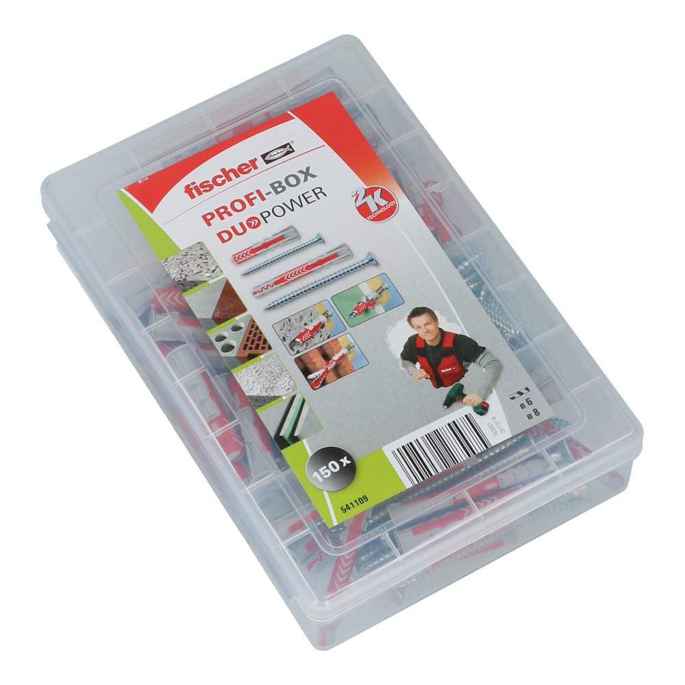 DuoPower Profibox assortiment plug en schroef kort/lang
