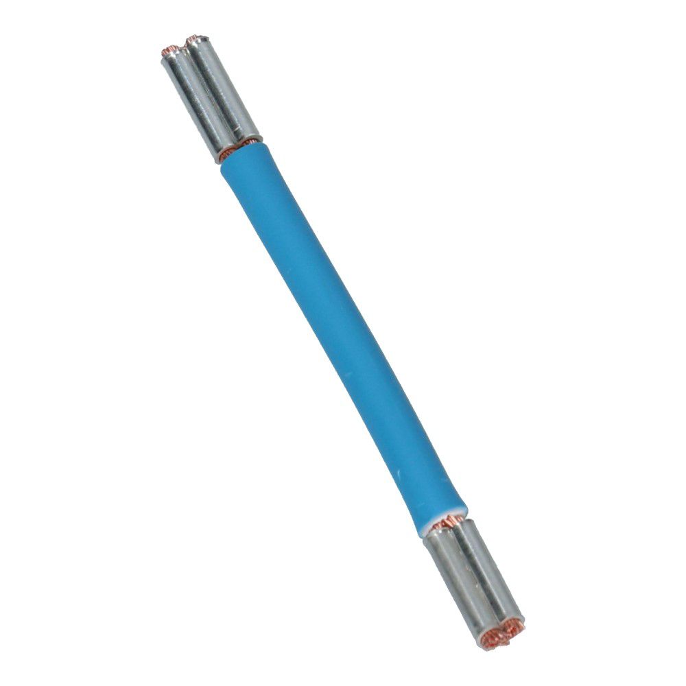 Montagedraad met vertind huls blauw 2.5mm² 320mm halogeenvrij 90°C 