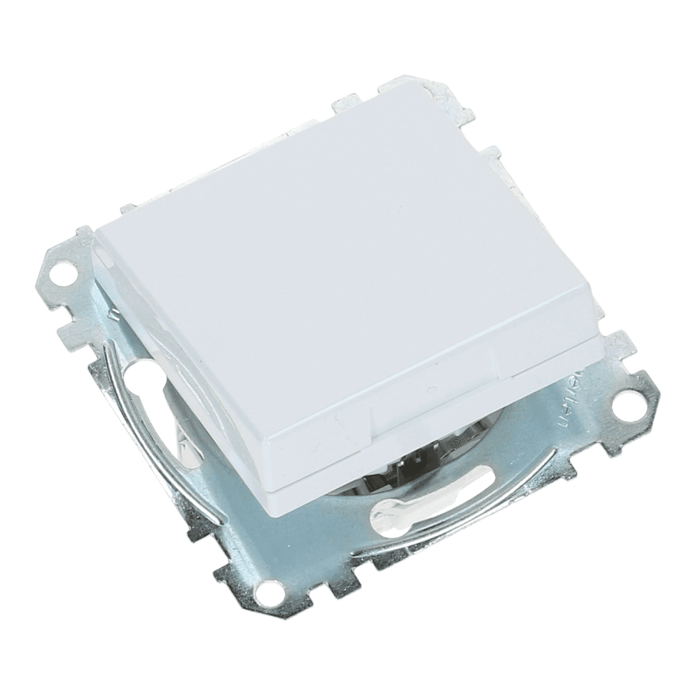 Wandcontactdoos SYSTEEM-M 9016 met klapdeksel